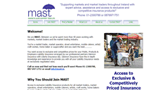 Desktop Screenshot of mast.ie